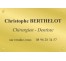 Plaque professionnelle Chirurgien dentiste