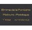 Plaque professionnelle Pédicure