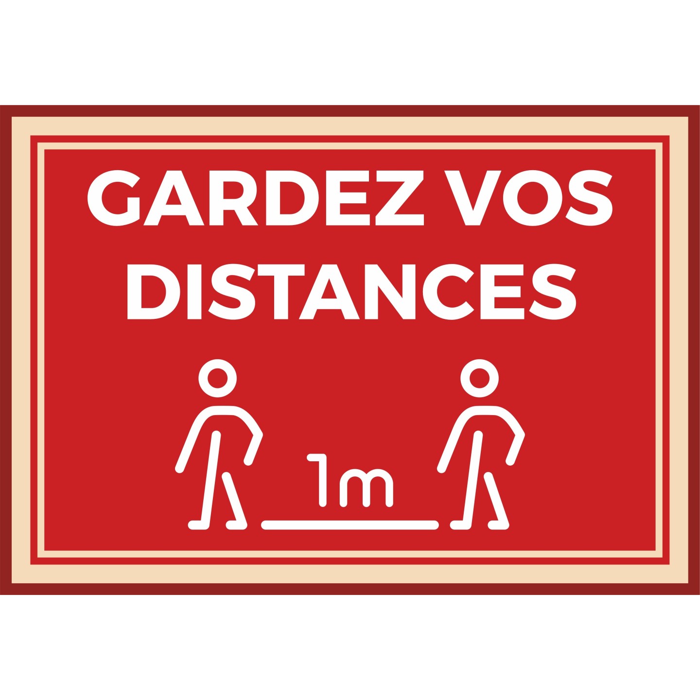 Kit COVID-19 avec bandes au sol, flèches, et autocollants de préventions