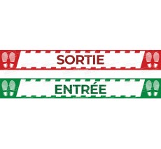 Bandes de sol - ENTRÉE - ou - SORTIE