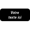 Panneau directionnel type D29 - 2 lignes de texte