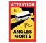 Sticker Angles morts pour bus , autocars