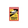 Sticker Angles morts pour bus , autocars