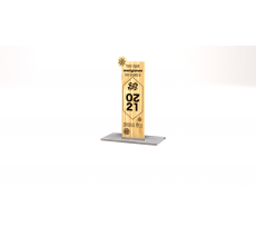 Totem en bambou personnalisable