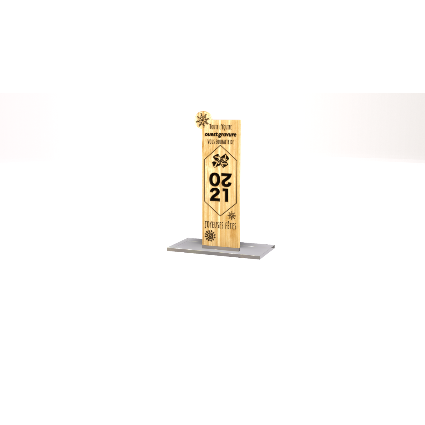 Totem en bambou personnalisable