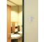 Plaque porte inox picto découpé toilettes femmes