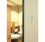 Plaque porte inox picto découpé toilettes femmes