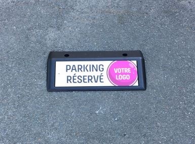Signalisation de parking / stationnement - Parking réservé (  Personnalisable avec votre texte)