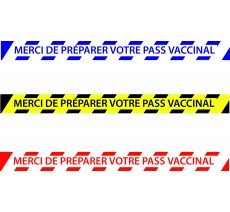 Bandes de sol PREPAREZ VOTRE PASS VACCINAL