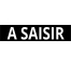Cache plaque pour voiture " A saisir "