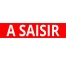 Cache plaque pour voiture " A saisir "
