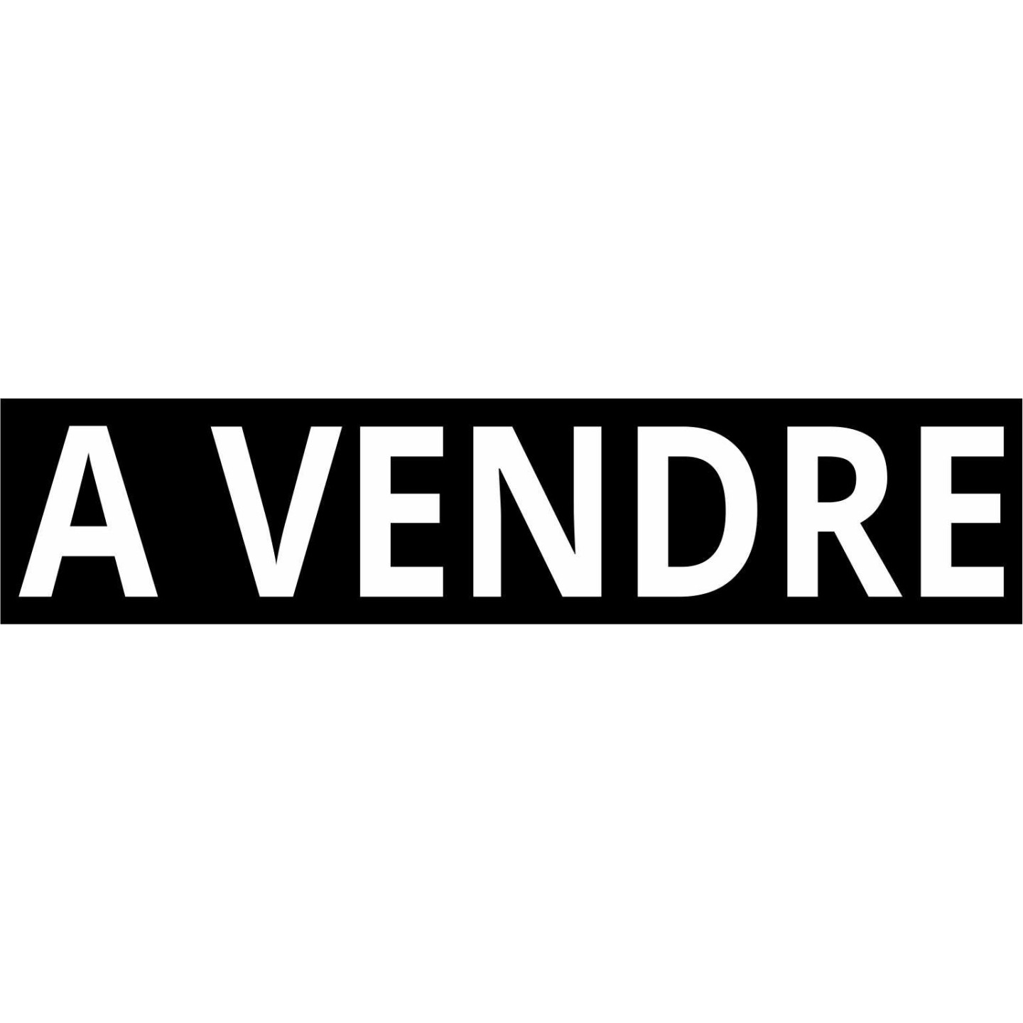 Cache plaque pour voiture " A vendre "