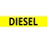 Cache plaque pour voiture " Diesel "