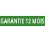 Cache plaque pour voiture " Garantie 12 mois "