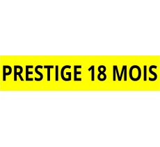 Cache plaque d'immatriculation PRESTIGE 18 MOIS