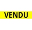 Cache plaque pour voiture " Vendu "