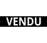 Cache plaque pour voiture " Vendu "