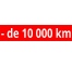 Cache plaque pour voiture " - de 10000€" 