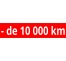 Cache plaque pour voiture " - de 10000€" 