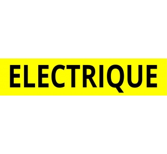 Cache plaque pour voiture " Electrique "