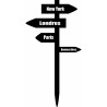 Sticker "Direction Capitales"