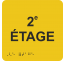 picto braille 2e etage jaune