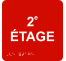 picto braille 2e etage rouge