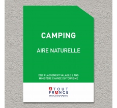 Panonceau Camping Aire Naturelle