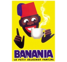 Plaque publicité "Banania"
