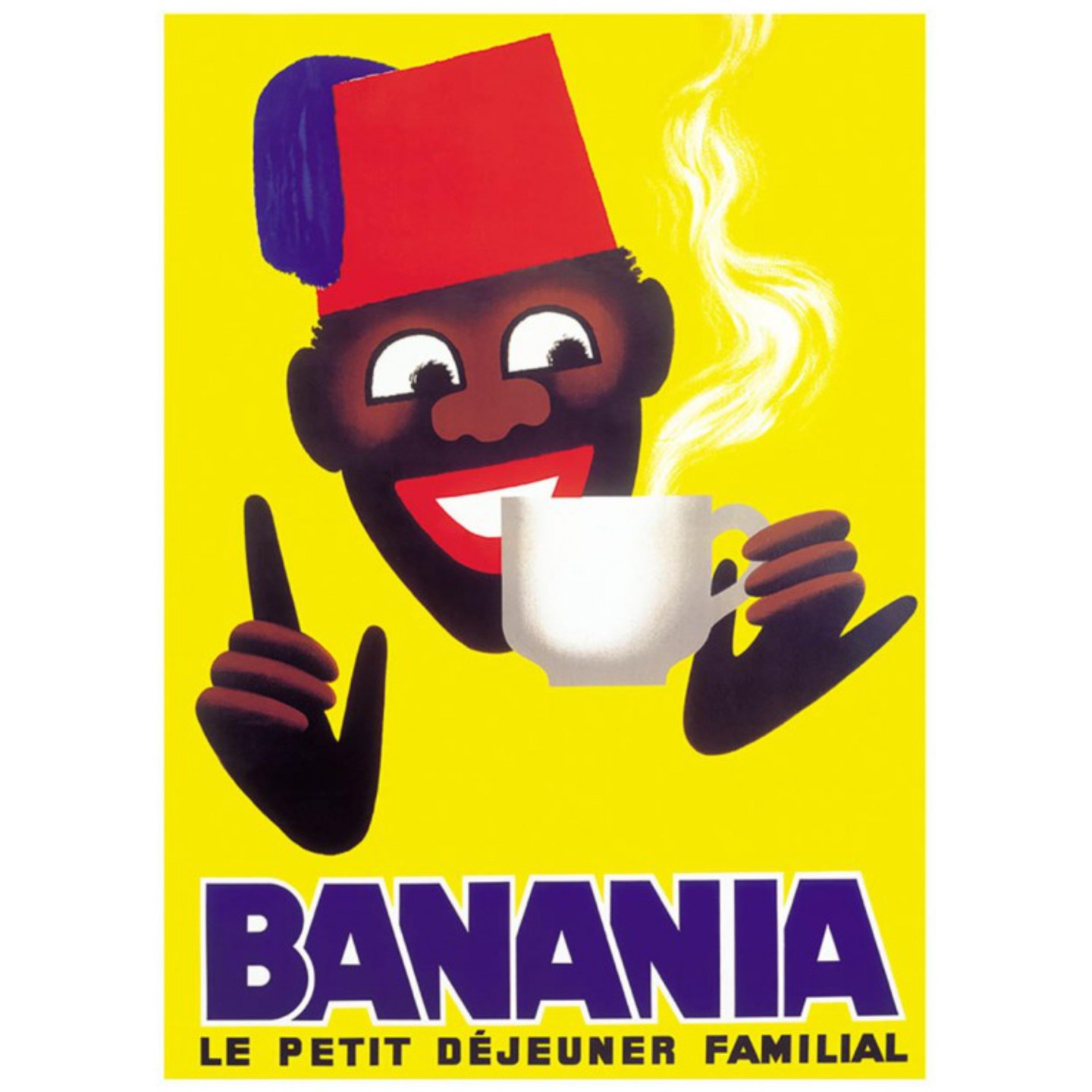 Plaque publicité "Banania"