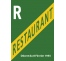 Panneau de licence restauration - Licence R