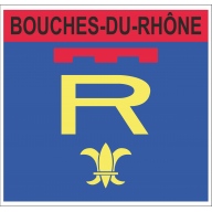 Panneau de licence restauration - Licence R - Bouches-du-Rhône (13)