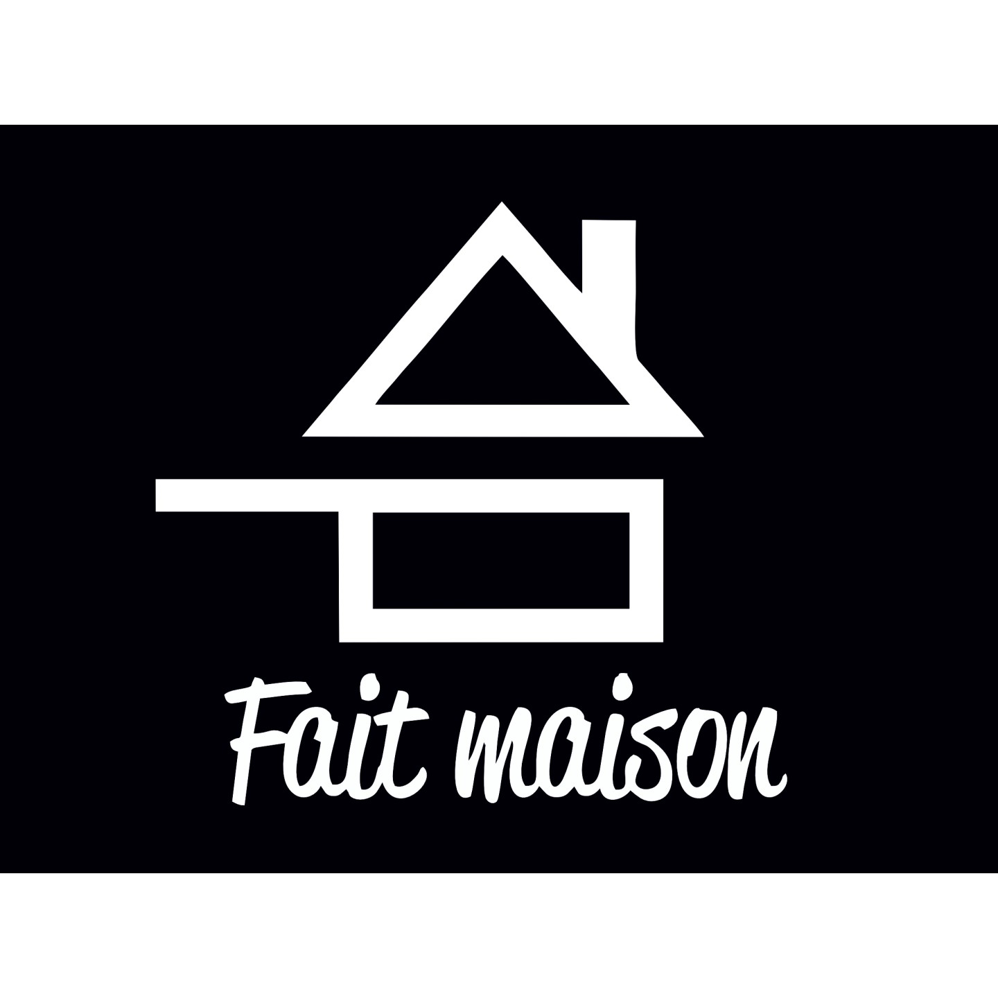 Panneau "Fait Maison" 