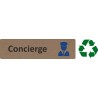 Plaque de porte économique " Concierge "