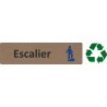 Plaque de porte économique " Escalier "