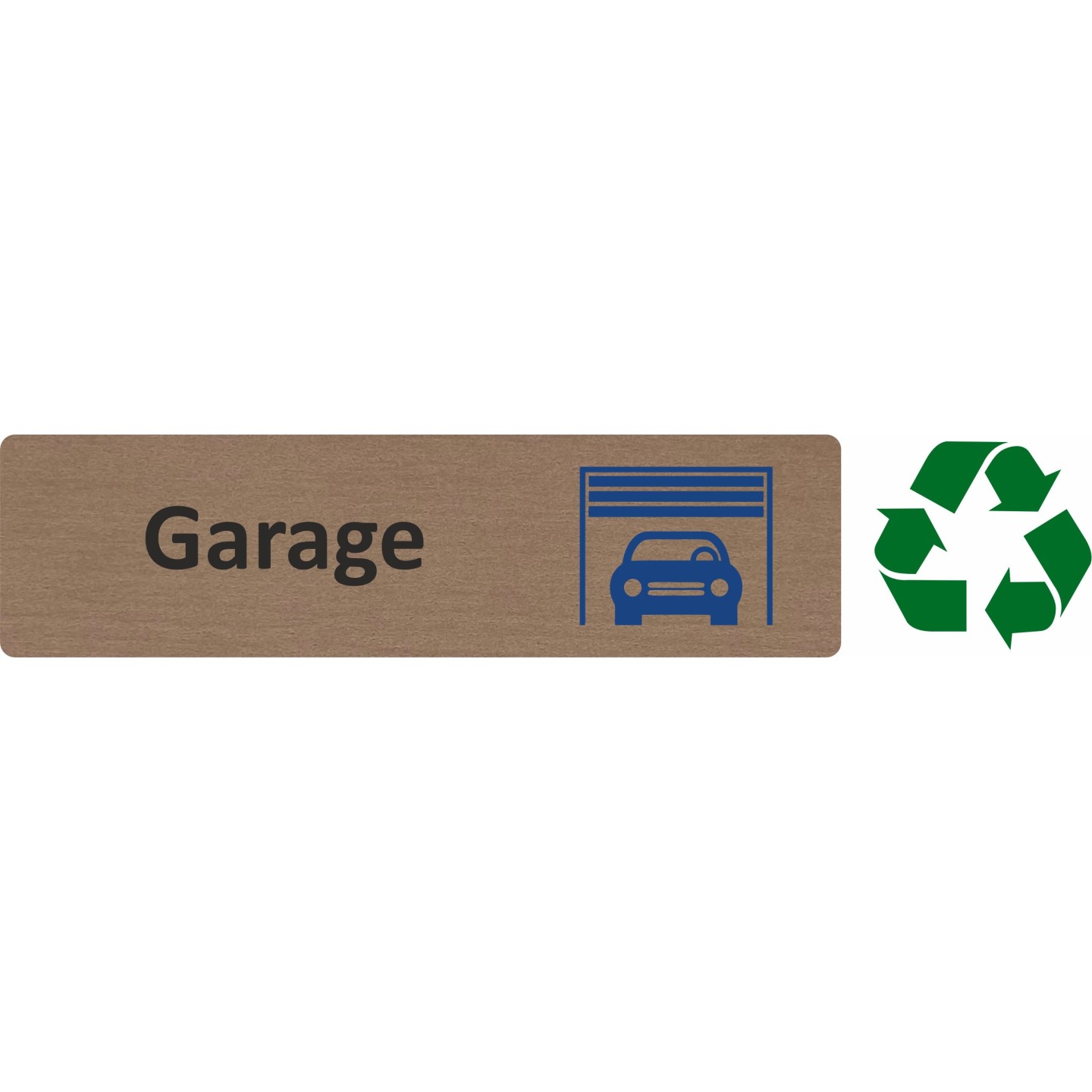 Plaque de porte économique " Garage "