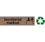 Plaque de porte économique " Secrétariat médical "