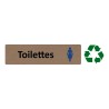 Plaque de porte économique " Toilettes femmes"