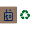 Pictogramme économique " Ascenseur "