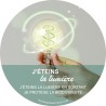 Sticker eco-geste - J'éteins la lumière