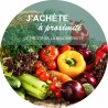 Sticker eco-geste - J'achète à proximité