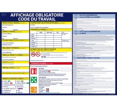 Code du travail - Affichage obligatoire