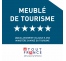 Panonceau Meublé de tourisme 5 étoiles 2024