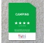Panonceau Camping loisirs 4 étoiles 2024