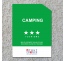 Panonceau Camping tourisme 3 étoiles 2024
