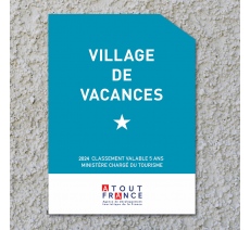 Panonceau Village de vacances 1 étoile 2024