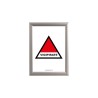 Cadre clic clac en alu avec affiche : Vigipirate - Vigilance