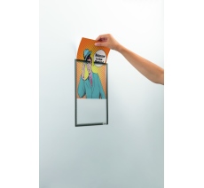 Pochette d'affichage DURAFRAME Adhésive permanente A4