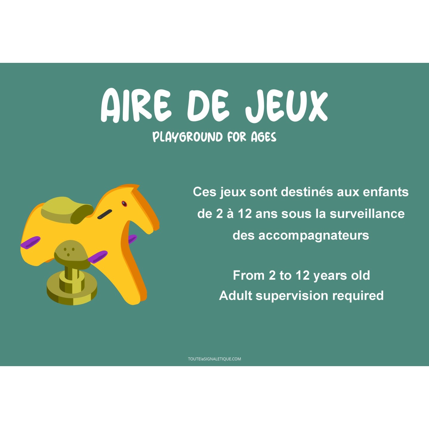 Panneau Jeux à ressorts