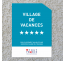 Panonceau Village de vacances 5 étoiles 2024